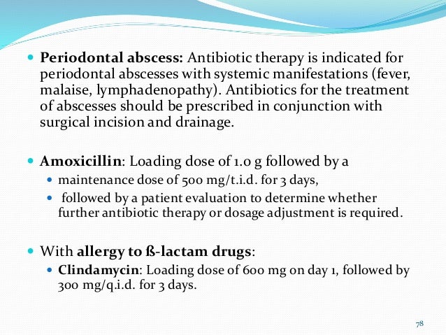 Antimicrobials in Periodontics